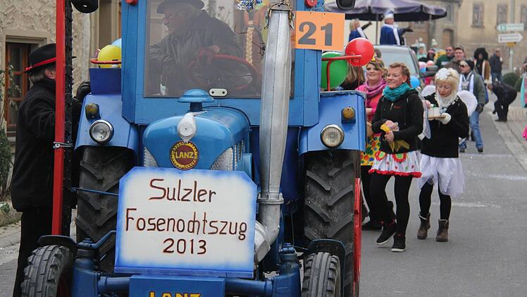 Faschingszug durch Sulzthal