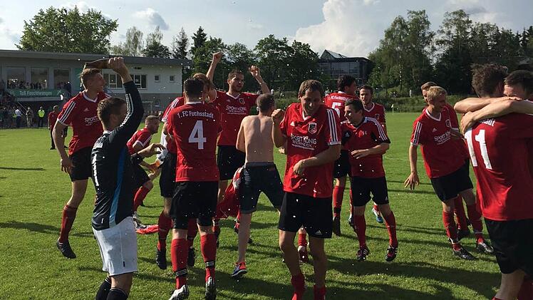 Fuchsstädter Jubel. Foto: FC Fuchsstadt