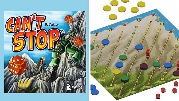 Legend&auml;res W&uuml;rfelspiel Can&rsquo;t Stop: mit dem Qualit&auml;tssiegel "Generationenspiel" ausgezeichnet