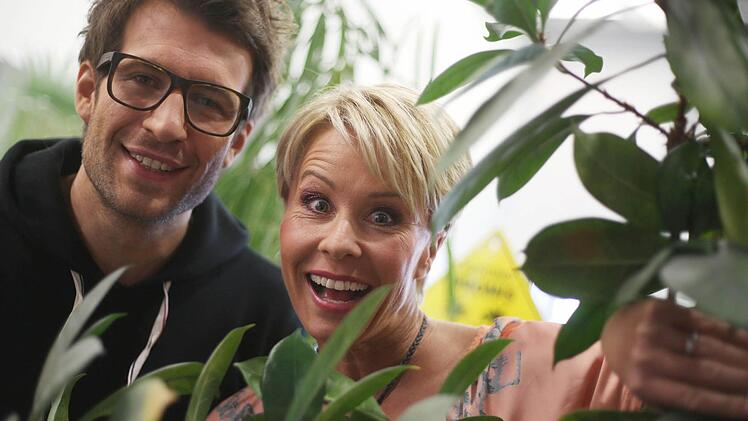 Das Moderatorenteam des Dschungelcamps. Sonja Zietlow und Daniel Hartwich. Foto: dpa