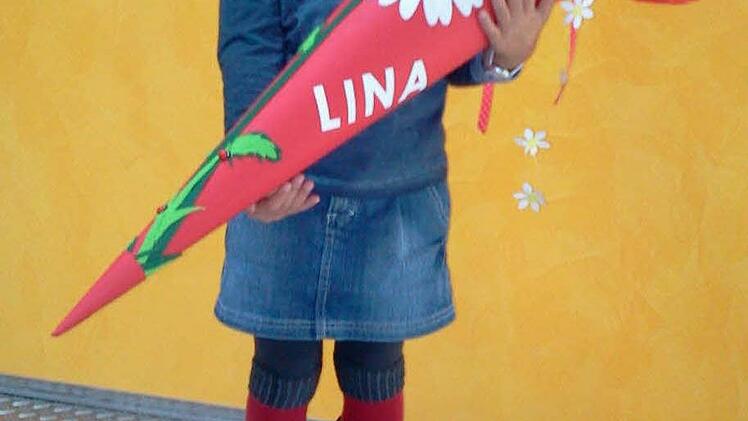 Linas Mama hat 20 Stunden an dieser Tüte gebastelt. Unbezahlbar!