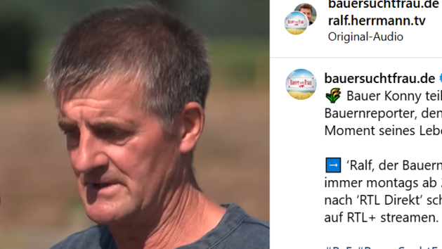 "Bauer sucht Frau": Trag&ouml;die f&uuml;r Konrad - "in meinen Armen gestorben"