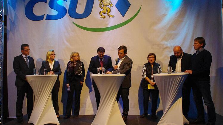 Kreisvertreterversammlung der CSU in Kronach. Foto: Marco Meißner