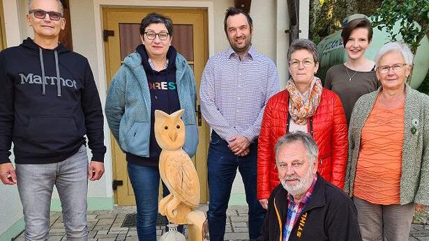 Das Orga-Team freut sich auf den 22. M&auml;rz (von links): Thomas Reichold, Franziska Kormann, Christian Sponsel, Manuela W&ouml;lfel, Emma Seeger und Erna Knoll sowie vorne Helmut Dietsch.