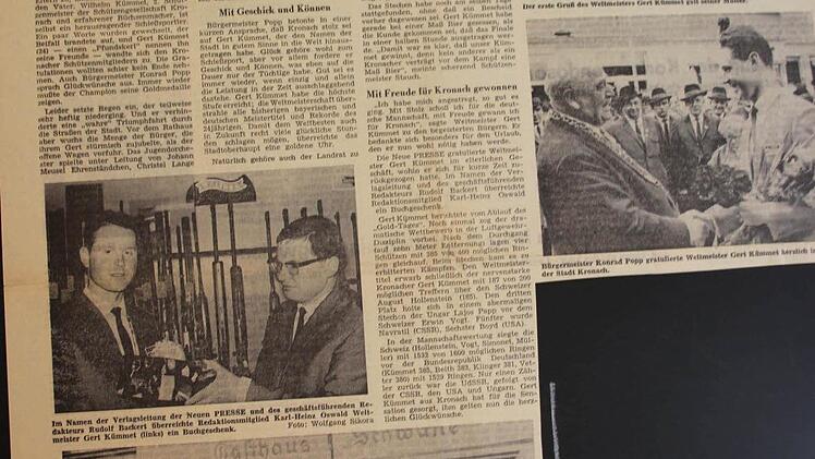 Zeitungsausschnitt  Repro: Friedwald Schedel