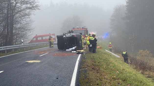 Tödlicher Frontalcrash in der Rhön: 19-Jährige und 16-Jährige sterben bei Kollision