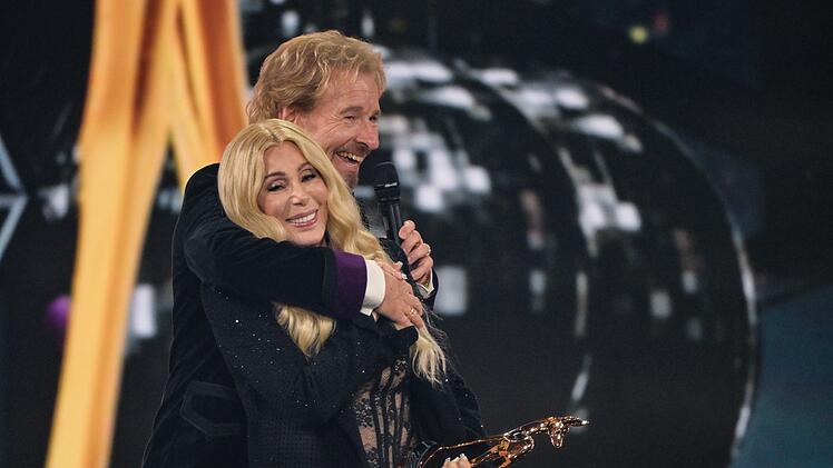 Cher und Thomas Gottschalk bei Bambi-Verleihung