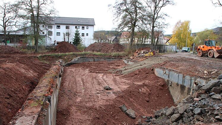 Zuletzt hatte sich im vergangenen Herbst einiges auf der Baustelle bewegt. Foto: Daniel Kleinheinz