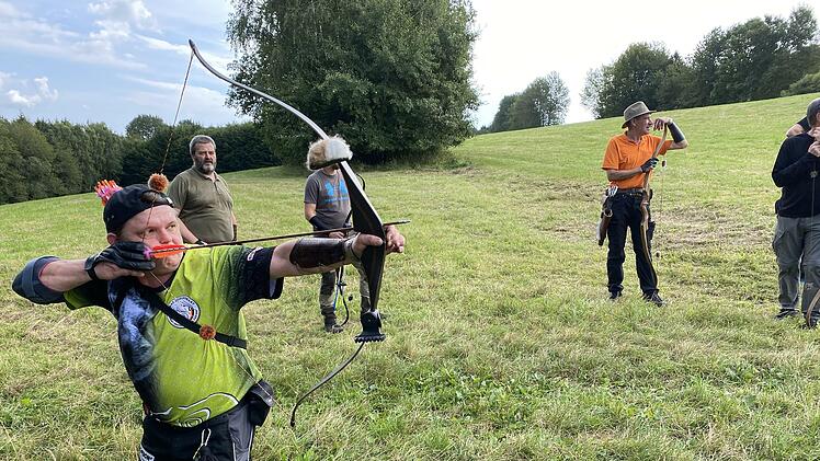 Immer gut, wenn man noch einen oder mehrere Pfeile im Köcher hat. Foto: Hans-Peter Ehrensberger