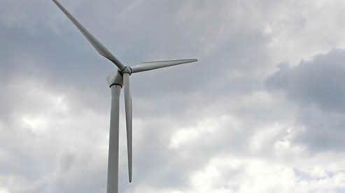 Eine der Windkraftanlagen bei Gössersdorf. Foto: Archiv/Marco Meißner