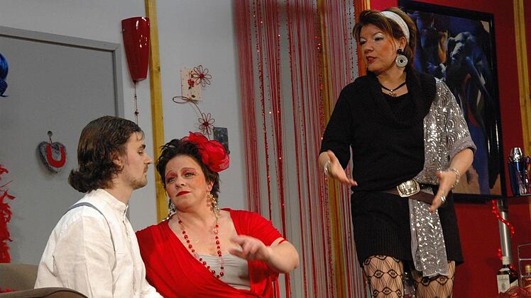 Aufführung der Theatergruppe Burkardroth in Lauter.