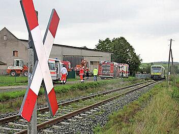 Das Andreaskreuz wird von Autofahrern immer wieder missachtet, so auch beim Unfall am Dienstagnachmittag. Foto: Ralf Kestel