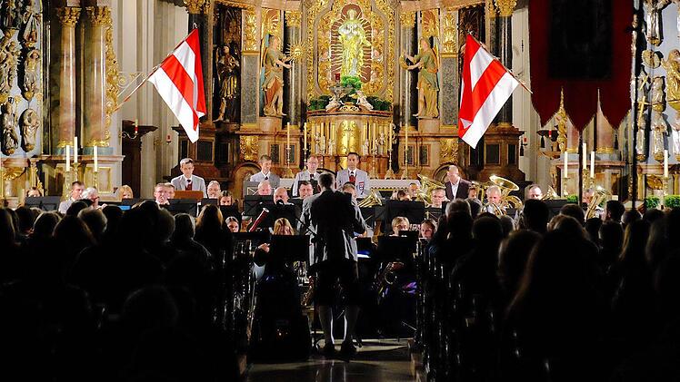 Eschenbacher Musikanten hinterließen bei ihrem Konzert in Kloster Altstadt gewaltigen Eindruck. Foto: Gerd Schaar