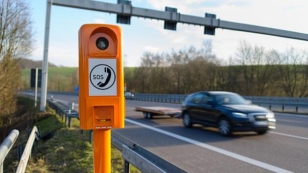Notrufs&auml;ulen an Autobahnen in ganz Deutschland funktionieren nicht