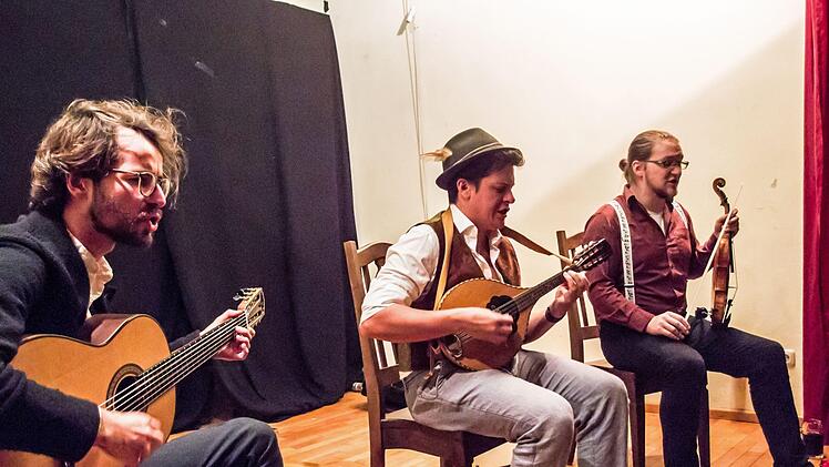 Impressionen vom Coburg-Gastspiel des Trios "Die Wandervögel" aus WienFoto: Jochen Berger