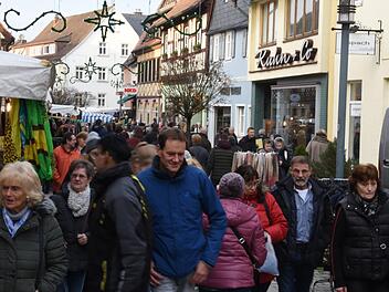 Viele Besucher waren beim verkaufsoffenem Sonntag in Bad Staffelstein. Foto: Christoph Wiedemann