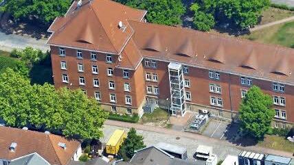 Das ehemalige US-Hauptquartier. Hier könnte das neue IT-Gründerzentrum Platz findenl.