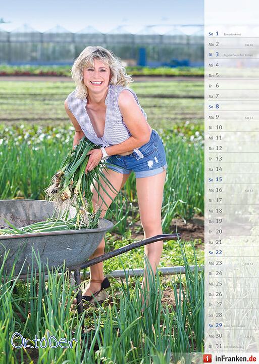 Freches Gemüse - Frische Früchte - Kalenderpräsentation 2017