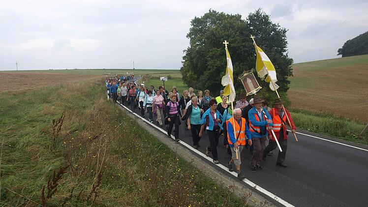 Impressionen von der Wallfahrt nach Retzbach. Foto: Stefan Geiger
