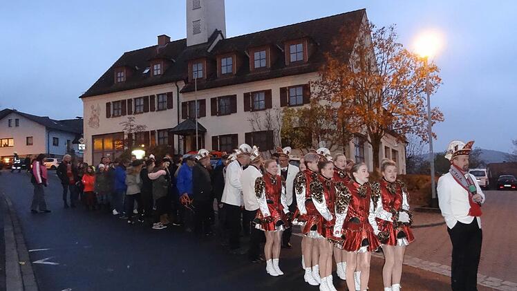 N&uuml;dlinger Rathaussturm vom NCC.  Foto: Pierre Strecker