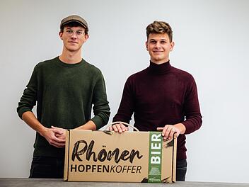 Sie tüftelten mehrere Monate an ihrem neuen Rhönmoment: Die Brüder Marc-André und Florian Janz.