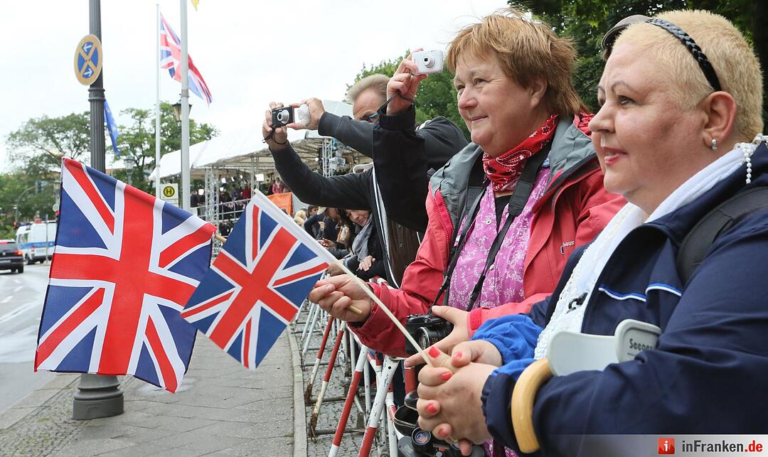 Britische Queen besucht Deutschland