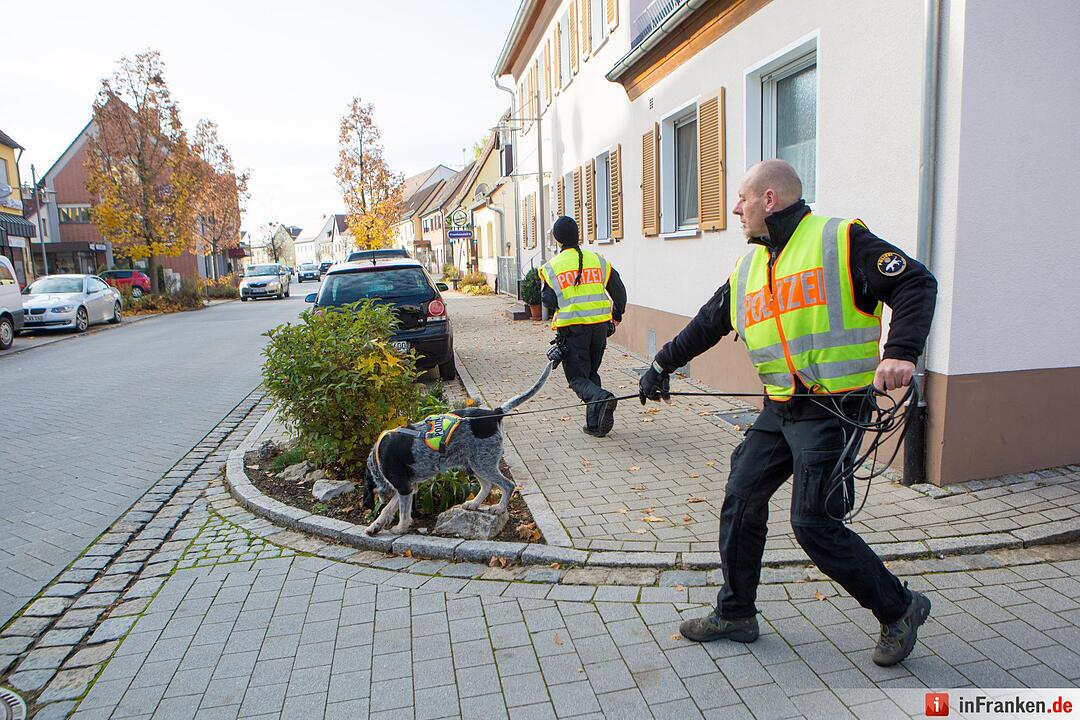 Vermeintlicher sexueller Übergriff in Heroldsberg - Polizei sucht mit Mantrailing Hund nach Täter