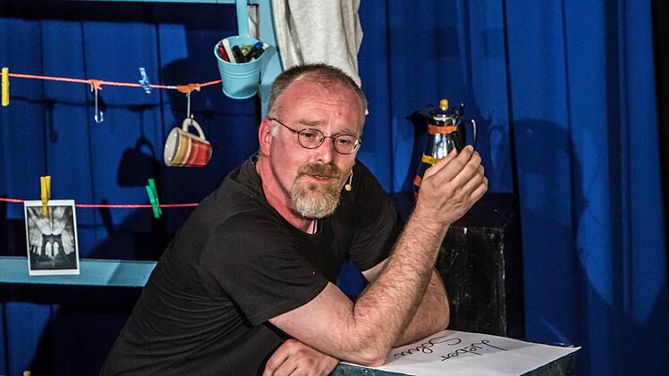 Der "Fränkische Theatersommer" gastierte mit dem Musical "Das Orangenmädchen" im Rathaussaal von Rödental .Foto: Jochen Berger