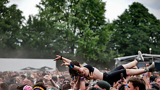 So heiß her ging es bei Rock im Park am Samstag - Stages Teil 2