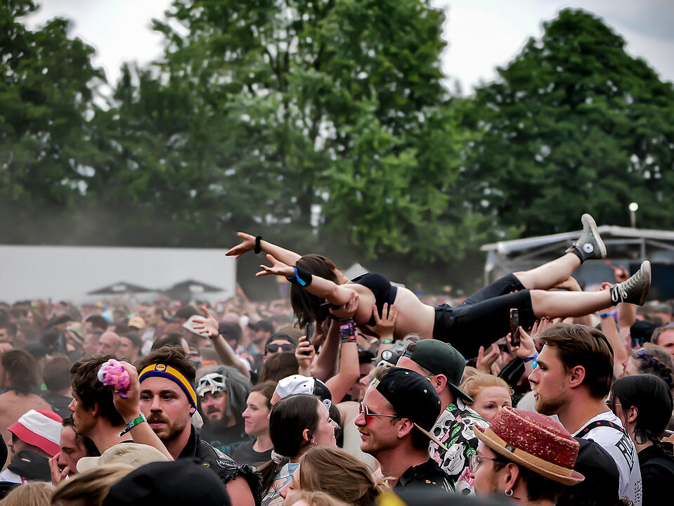 So heiß her ging es bei Rock im Park am Samstag - Stages Teil 2