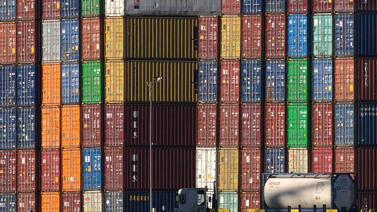 Hafen von Santos in Brasilien