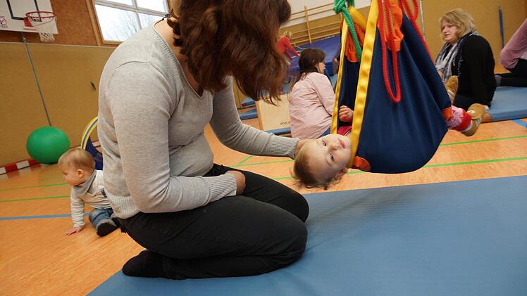 Der TV/DJK bot im Winter einen Indoor-Spielplatz . Die Kindersportschule wird ähnlich spielerisch aussehen. Foto: Archiv/Arkadius Guzy