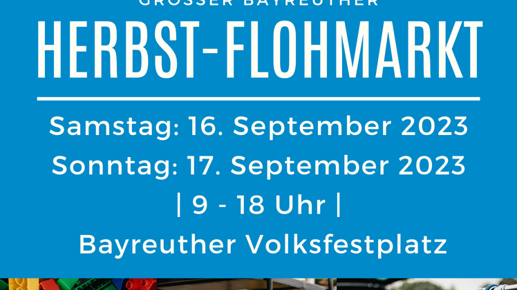 Bayreuther Herbstflohmarkt 2023: Von Kleidung bis Antiquit&auml;ten - was die Besucher am Wochenende erwartet