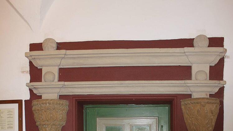Schmuckes Detail aus dem historischem Gebäude