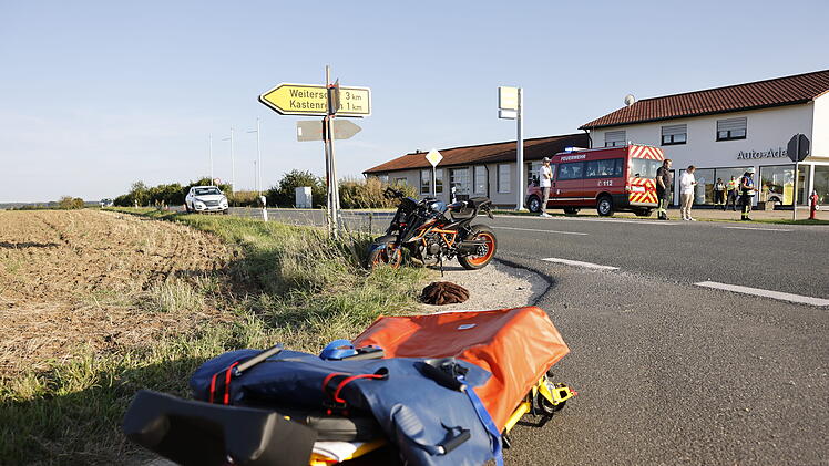 Motorradfahrer bei Unfall im Landkreis F&uuml;rth schwer verletzt