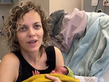 Franzis Tochter Malia kam in Berlin zur Welt.