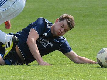 Außer Gefecht gesetzt ist Johannes Friedrich (im Bild). Dessen Torgefährlichkeit könnte der TSV Arnshausen gut gebrauchen im Derby gegen die TSVgg Hausen. Foto: ssp