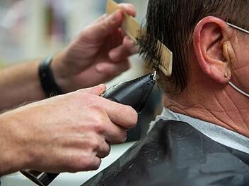 Friseure haben während des Lockdowns geschlossen