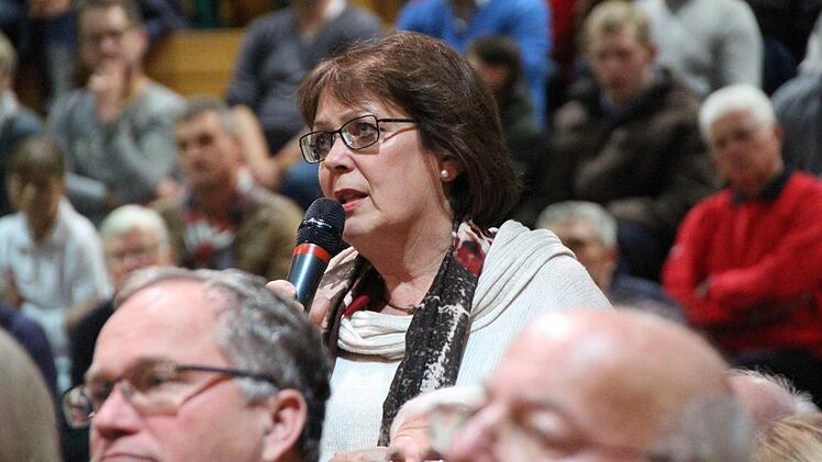Alexandra Fleischer diskutierte mit. Foto: Andreas Dorsch