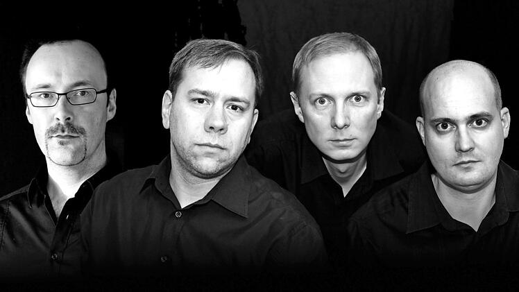 Die vier vom "Kaktus Klub" sind (von links) Matthias Kaufmann, Andreas Voigt, Helmut Lang und Johannes Lorentzen. Foto: Helmut Lang