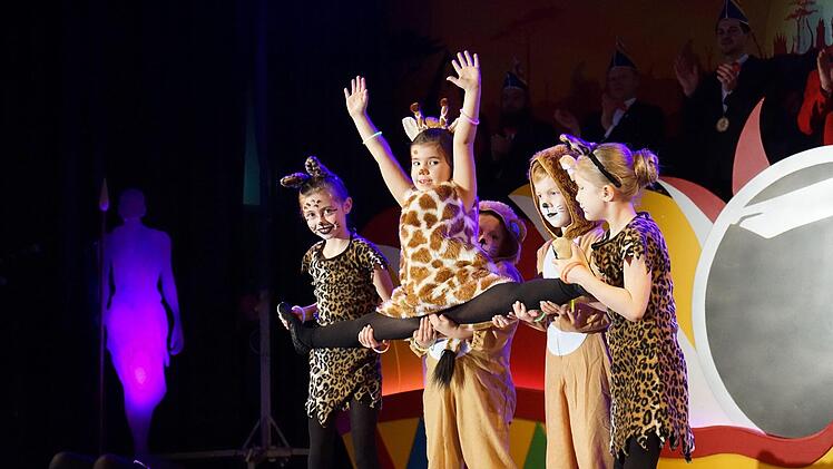 Die Bambini-Garde aus Steinach.Garry Gridley