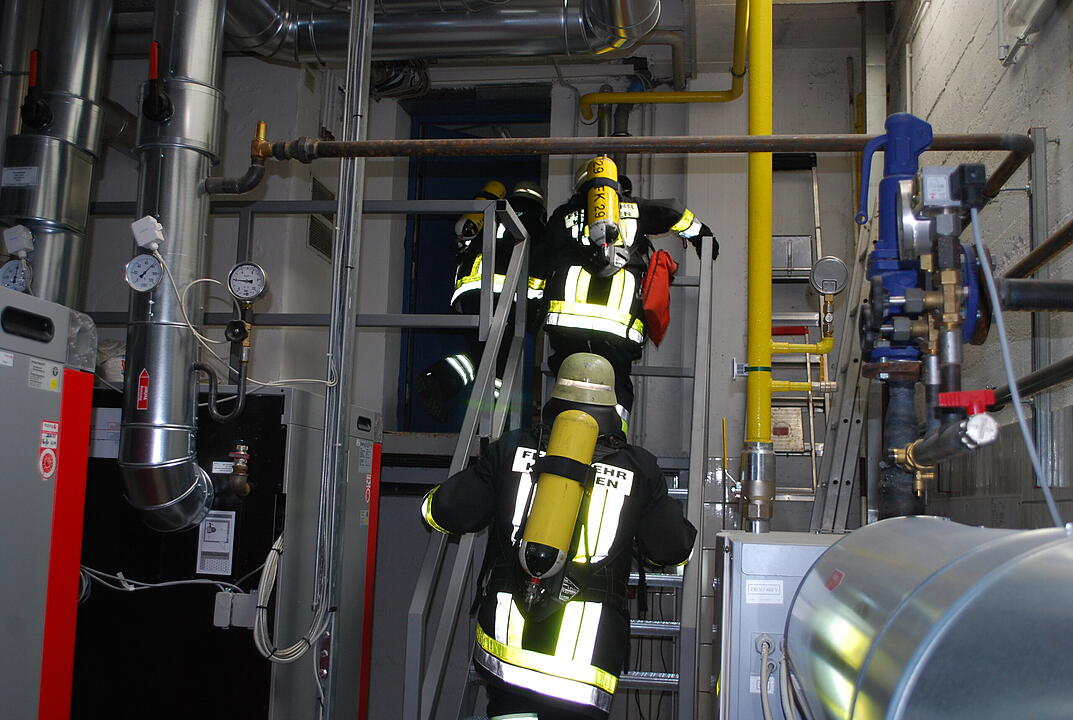 Großübung Feuerwehren