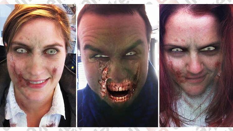 Alle Fotos: Tobias Stich / Zombifiziert mit "ZombieBooth"