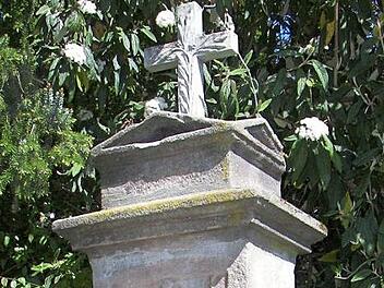 Das Friedhofsgrab von Johann Anton Paraviso  Foto: maw