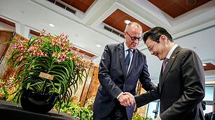 Bundeskanzler Merz in Singapur