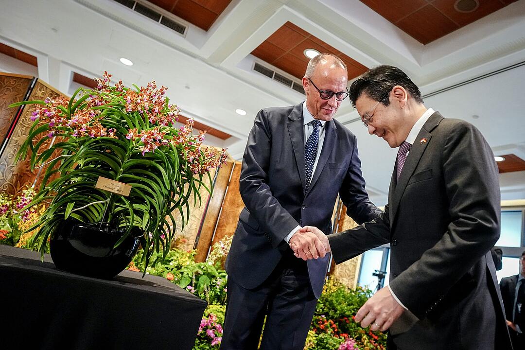 Bundeskanzler Merz in Singapur