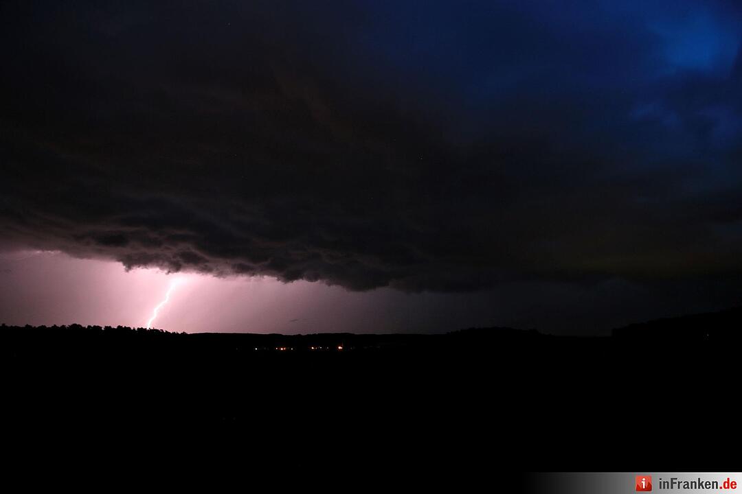 Unwetter über Franken II