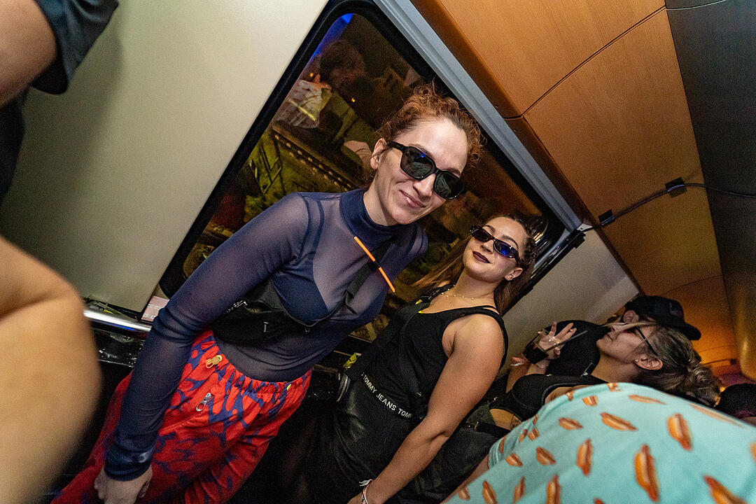 Die beste Party im Zug!