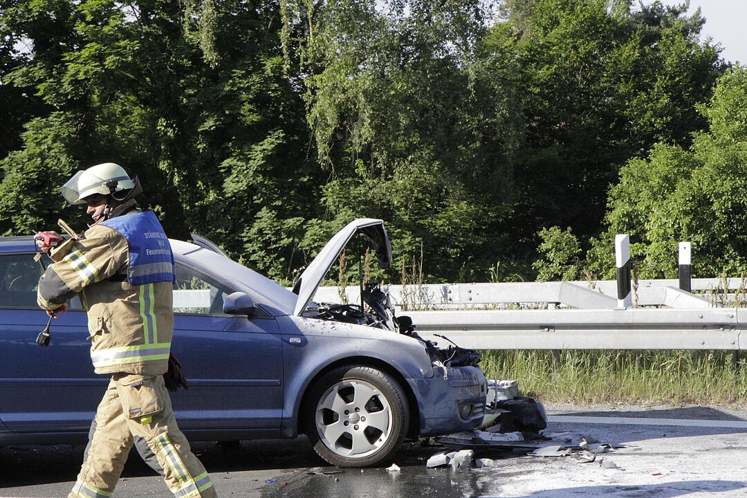Schwerer Auffahrunfall in Bamberg