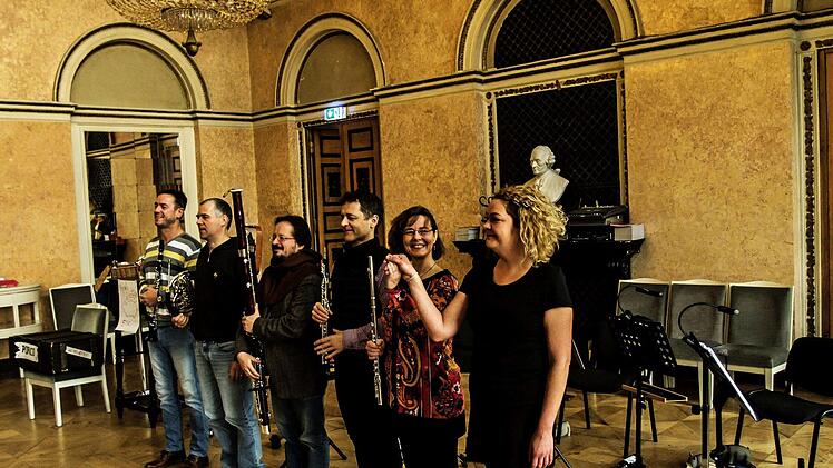 "Schwein gehabt!": Impressionen vom Kinderkonzert im Spiegelsaal des Landestheaters CoburgFoto: Jochen Berger